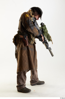 Photos Cody Miles Army Stalker Poses aiming gun standing whole body 0021.jpg